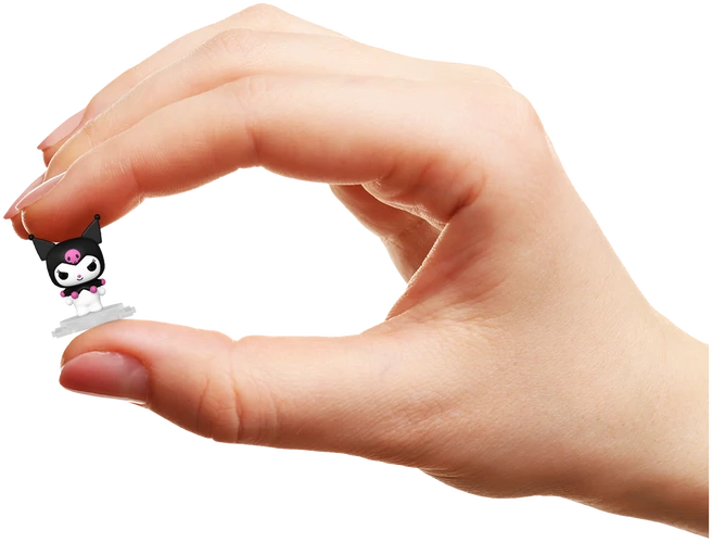 FUNKO Bitty POP! Figūrėlių rinkinys: Sanrio: Hello Kitty - Kuromi, ~3 cm (4 vnt.) aprašymas - Prekės nuotrauka