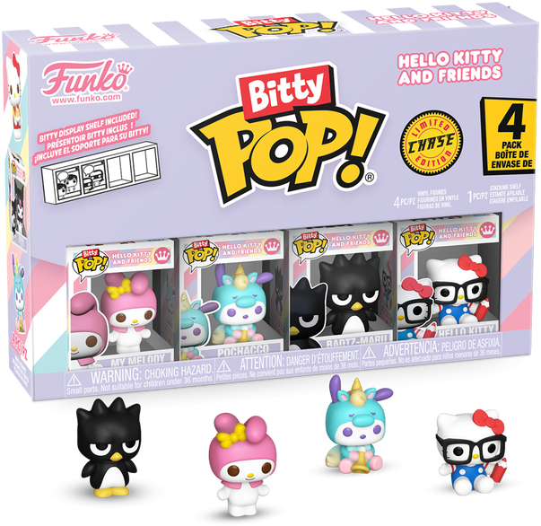 FUNKO Bitty POP! Figūrėlių rinkinys: Sanrio - Hello Kitty, ~3 cm