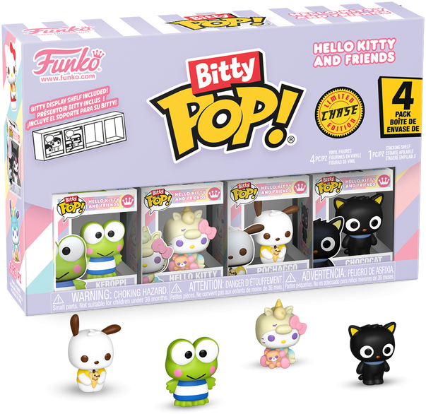 FUNKO Bitty POP! Figūrėlių rinkinys: Sanrio - Hello Kitty, ~3 cm