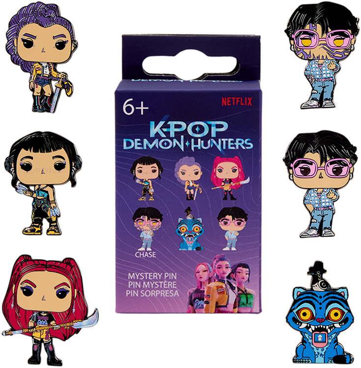 FUNKO LOUNGEFLY Ženkliukas uždaroje pakuotėje: KPop Demon Hunters