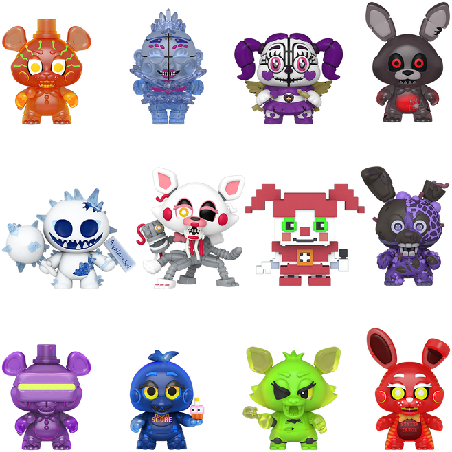 FUNKO Mystery Minis Figūrėlė - Five Nights At Freddy´s, ~7,6 cm aprašymas - Prekės nuotrauka