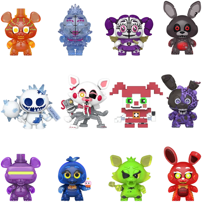 FUNKO Mystery Minis Figūrėlė - Five Nights At Freddy´s, ~7,6 cm aprašymas - Prekės nuotrauka