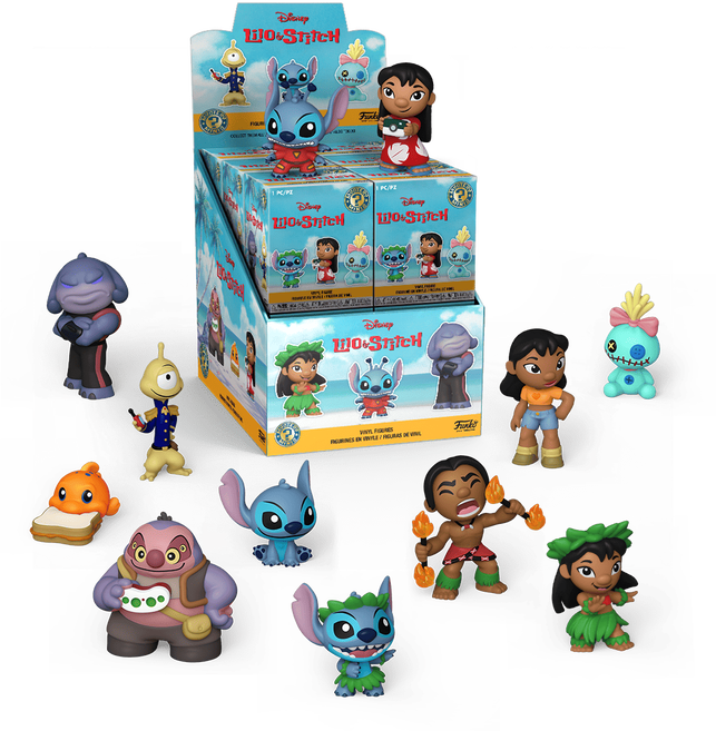 FUNKO Mystery Minis: Lilo & Stitch, 7,6 cm aprašymas - Prekės nuotrauka