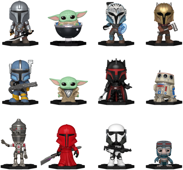 FUNKO Mystery Minis Figūrėlė - Star Wars - The Mandalorian, ~7,6 cm aprašymas - Prekės nuotrauka