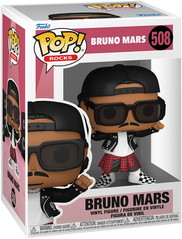 FUNKO POP! Vinilinė figūrėlė: Bruno Mars, ~9 cm