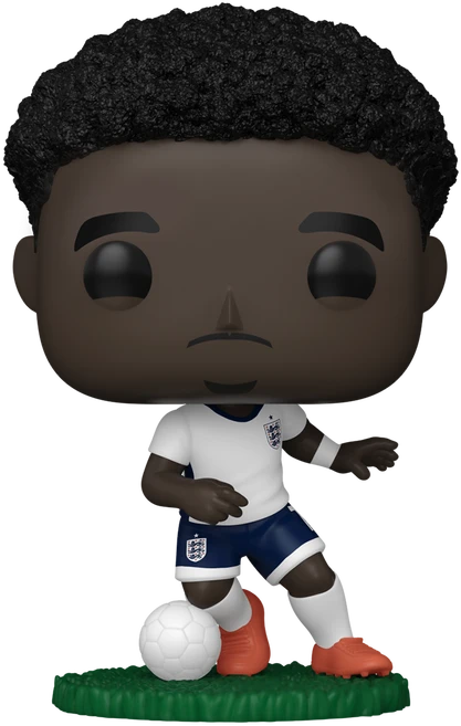 FUNKO POP! Vinilinė figūrėlė: England - Bukayo Saka, 9 cm aprašymas - Prekės nuotrauka