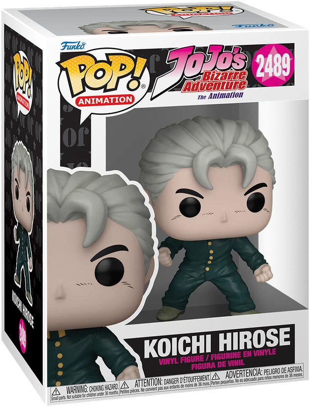 FUNKO POP! Vinilinė figūrėlė: JoJo´s Bizarre Adventure - Koichi Hirose, ~10.7 cm