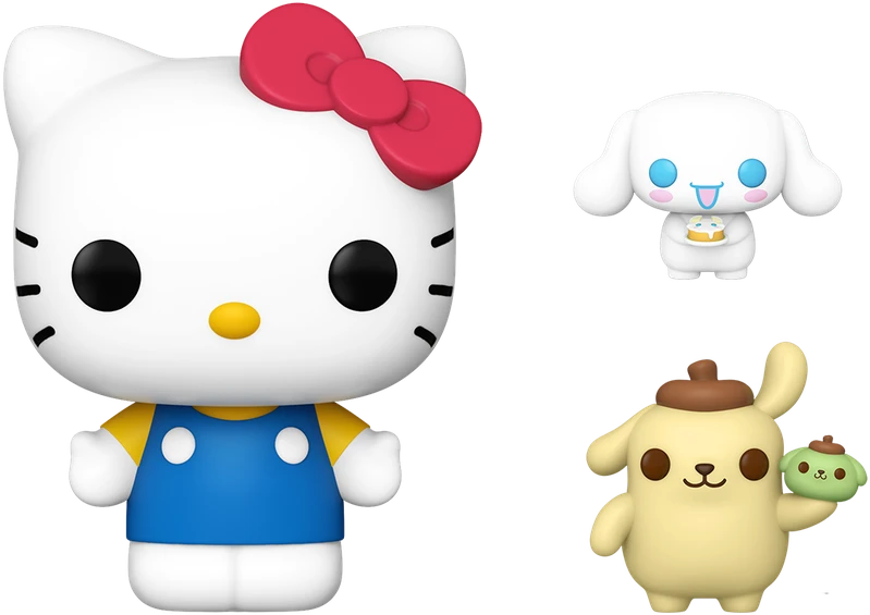 FUNKO POP! Jumbo: Hello Kitty - HK/CM/PPP 3PK