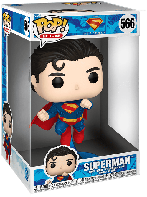 FUNKO POP! Jumbo Vinilinė figūrėlė: DC: Superman (2025) - Superman