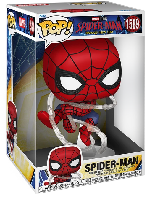 FUNKO POP! Jumbo Vinilinė figūrėlė: Spider-Man - Spider-Man (Brand New Day)