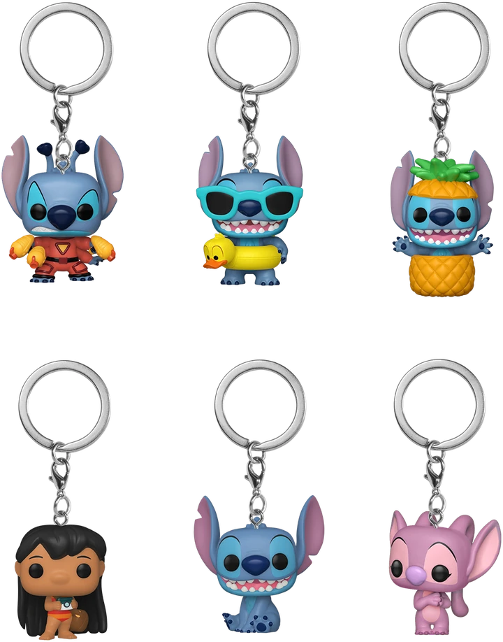 FUNKO POP! Keychain: Lilo & Stitch