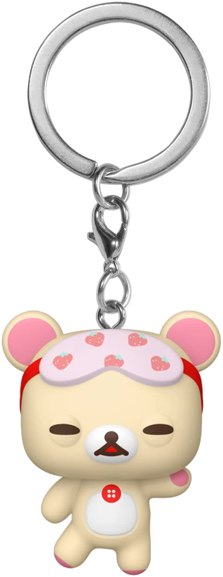 FUNKO POP! Keychain: Rilakkuma - Korilakkuma Sleepy
