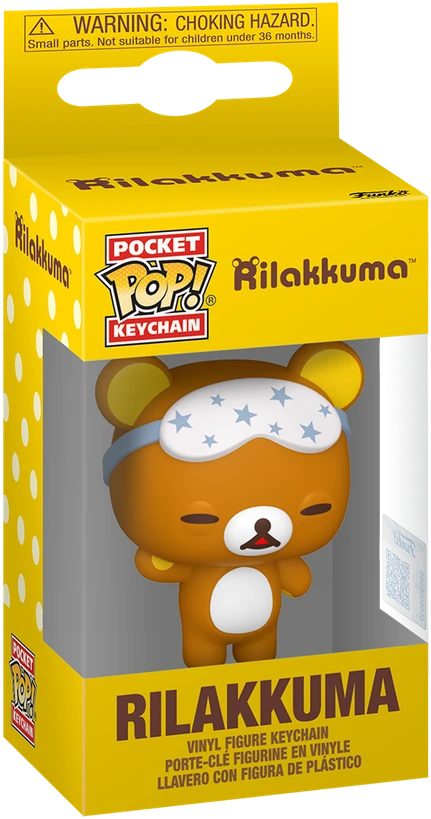 FUNKO POP! Keychain: Rilakkuma - Rilakkuma Sleepy