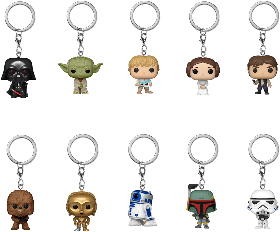 FUNKO POP! Keychain: Star Wars