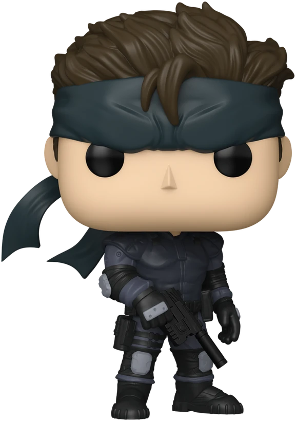 FUNKO POP! Vinilinė figūrėlė: Metal Gear Solid - Solid Snake, 10.7 cm