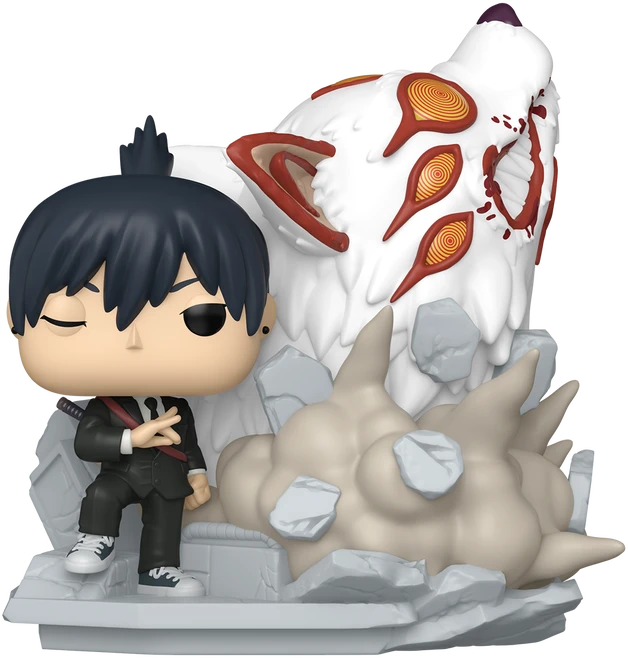 FUNKO POP! Vinilinė figūrėlė: Chainsaw Man - Aki Hayakawa, 9 cm aprašymas - Prekės nuotrauka