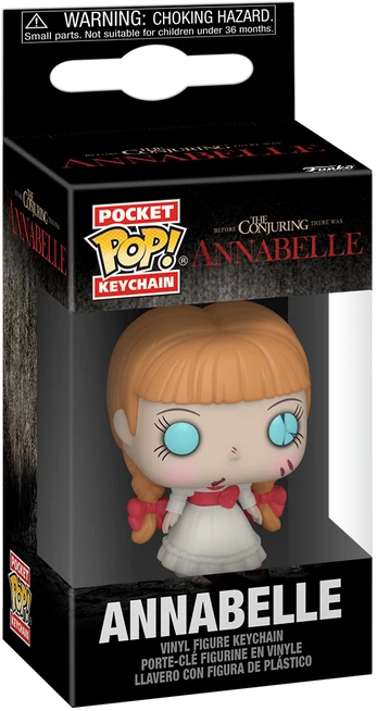 FUNKO POP! Raktų pakabutis: The Conjuring - Annabelle, 10 cm