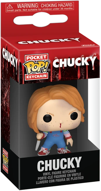FUNKO POP! Raktų pakabutis: Chucky, 10 cm