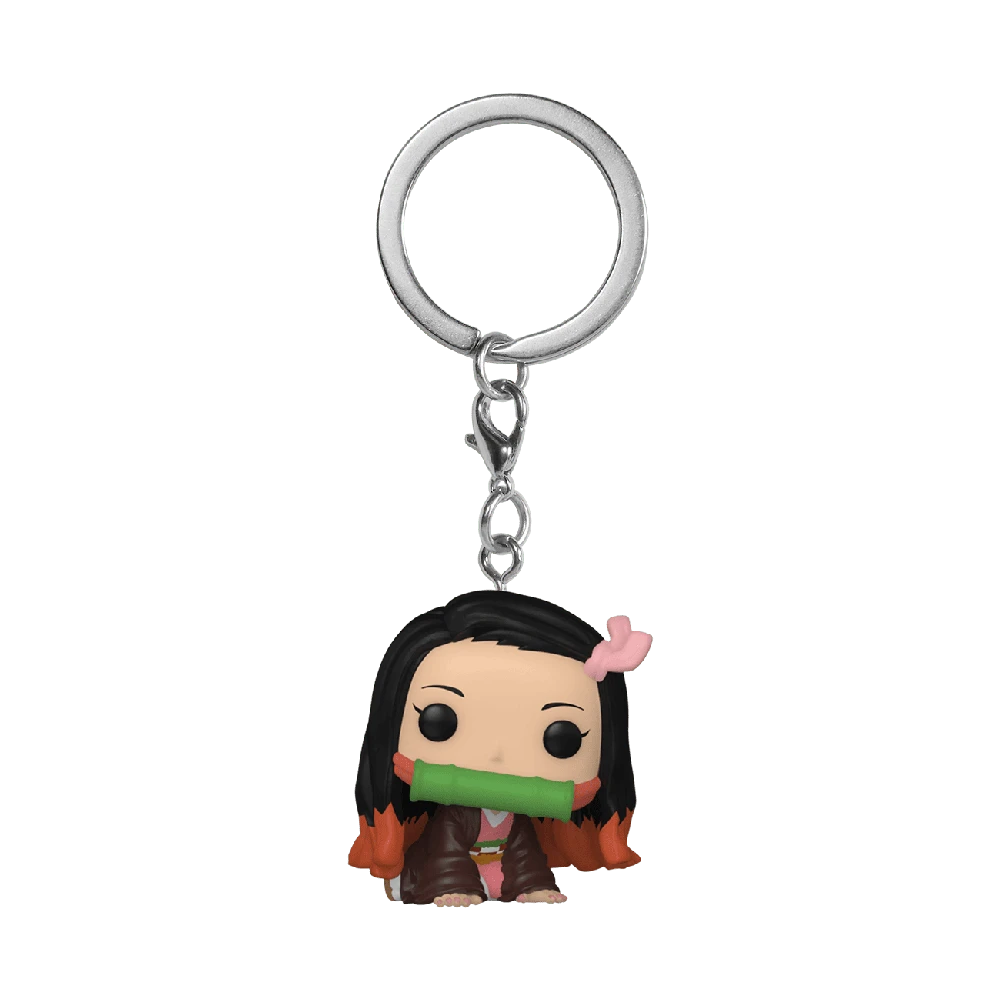 FUNKO POP! Raktų pakabutis: Demon Slayer - Nezuko Kamado, 10 cm aprašymas - Prekės nuotrauka