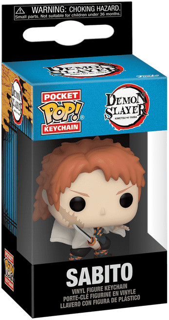 FUNKO POP! Raktų pakabutis: Demon Slayer - Sabito