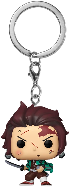 FUNKO POP! Raktų pakabutis: Demon Slayer - Tanjiro Kamado, 10 cm aprašymas - Prekės nuotrauka