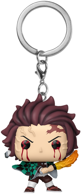 FUNKO POP! Raktų pakabutis: Demon Slayer - Tanjiro Kamado, 10 cm