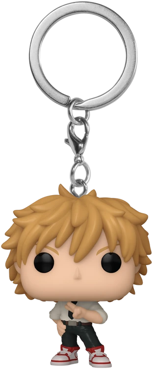 FUNKO POP! Raktų pakabutis: Chainsaw Man- Denji, 10 cm