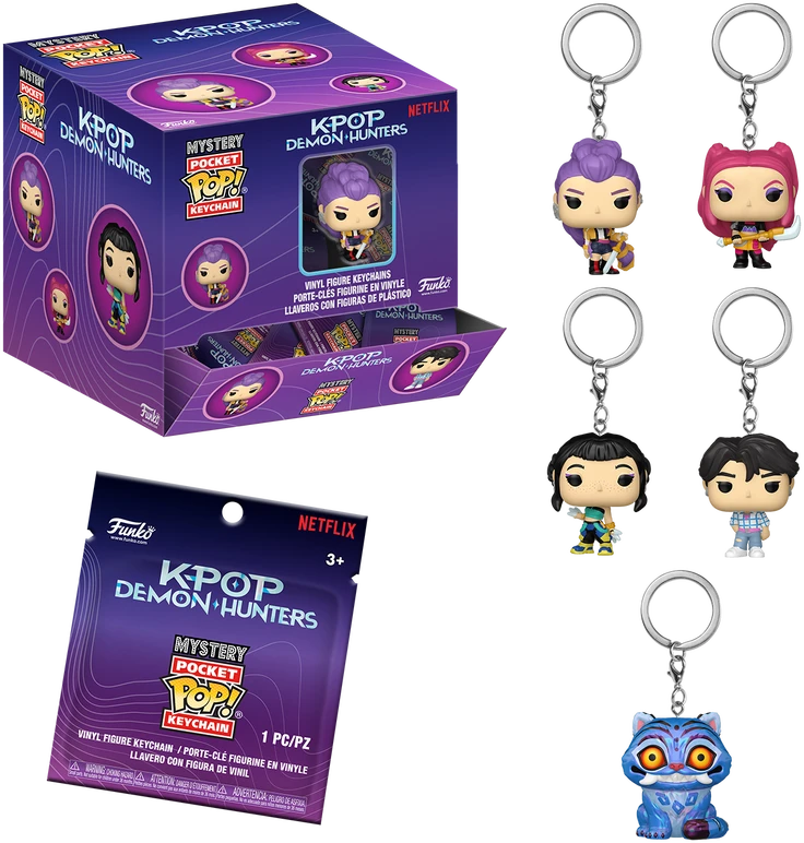 FUNKO POP! Raktų pakabutis: KPop Demon Hunters