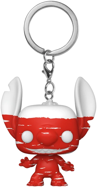 FUNKO POP! Raktų pakabutis: Lilo & Stitch - Stitch Badness Level (Deco)