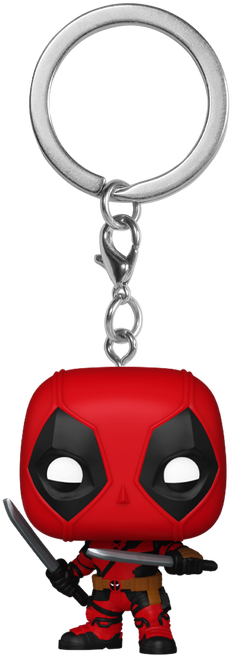 FUNKO POP! Raktų pakabutis: Marvel: Deadpool & Wolverine - Deadpool, 10 cm