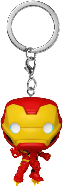 FUNKO POP! Raktų pakabutis: Marvel - Iron Man, 10 cm