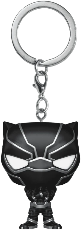 FUNKO POP! Raktų pakabutis: Marvel: Black Panther, 10 cm