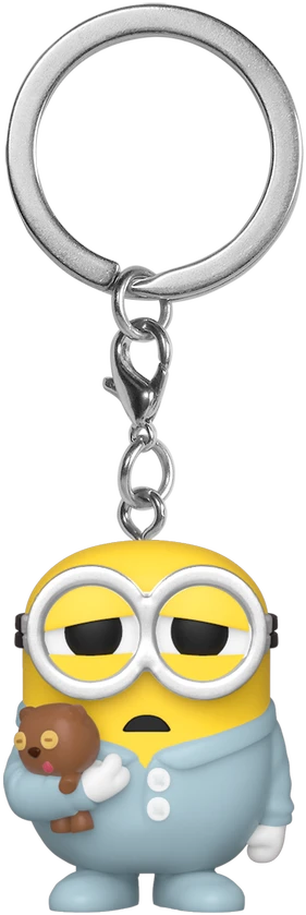 FUNKO POP! Raktų pakabutis: Minions 2 - Pajama Bob, 4 cm aprašymas - Prekės nuotrauka