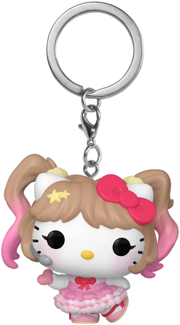 FUNKO POP! Raktų pakabutis: Hello Kitty and Friends - Hello Kitty, 10 cm