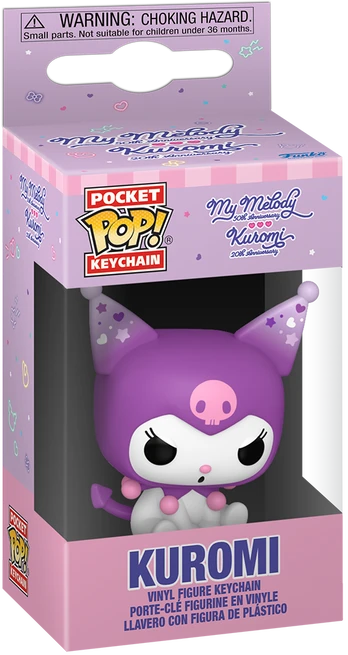FUNKO POP! Raktų pakabutis: My Melody - Kuromi, 10 cm