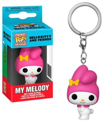 FUNKO POP! Raktų pakabutis: Hello Kitty and Friends - My Melody, 10 cm