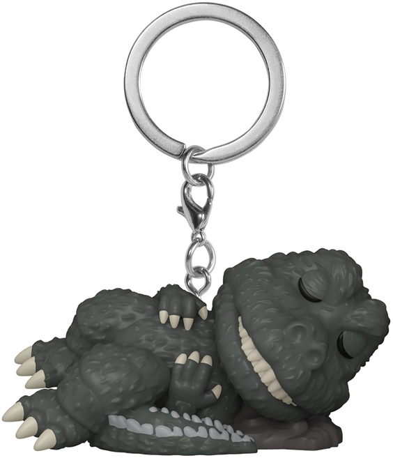 FUNKO POP! Raktų pakabutis: Sleeping Godzilla, ~5 cm aprašymas - Prekės nuotrauka