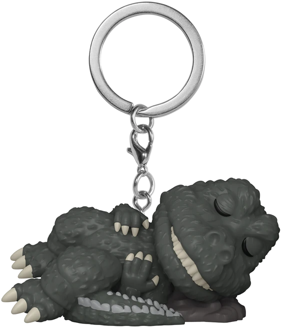 FUNKO POP! Raktų pakabutis: Sleeping Godzilla, ~5 cm aprašymas - Prekės nuotrauka