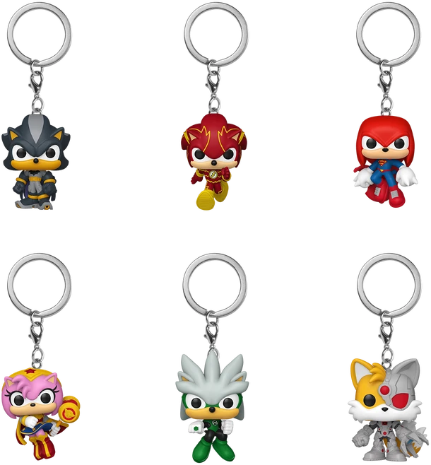 FUNKO POP! Raktų pakabutis: Sonic the Hedgehog
