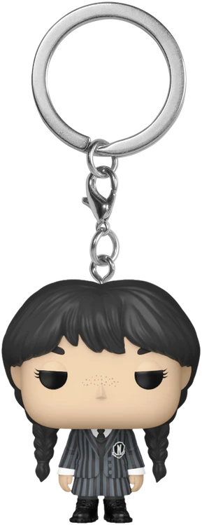 FUNKO POP! Raktų pakabutis: Wednesday - Wednesday Addams, 10 cm