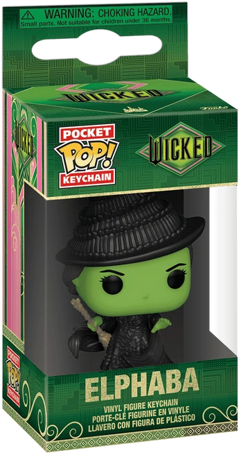 FUNKO POP! Raktų pakabutis: Wicked - Elphaba