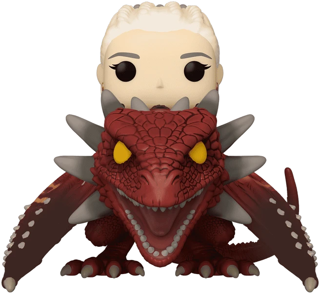 FUNKO POP! Vinilinė figūrėlė: House of The Dragon - Rhaenys Targaryen with Meleys, 9 cm
