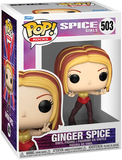 FUNKO POP! Vinilinė figūrėlė: Spice Girls - Ginger Spice, 9 cm
