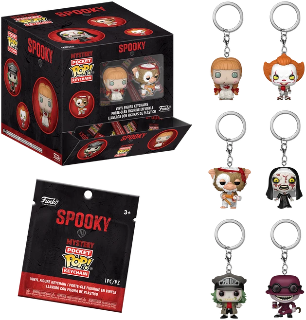 FUNKO POP! Raktų pakabutis: Mystery - Spooky, ~4 cm