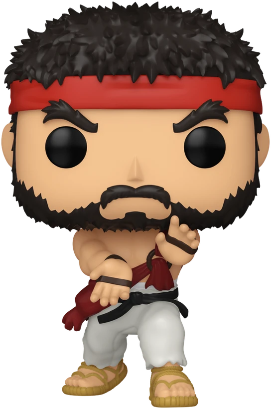 FUNKO POP! Vinilinė figūrėlė: Street Fighter - Ryu, ~9.7 cm