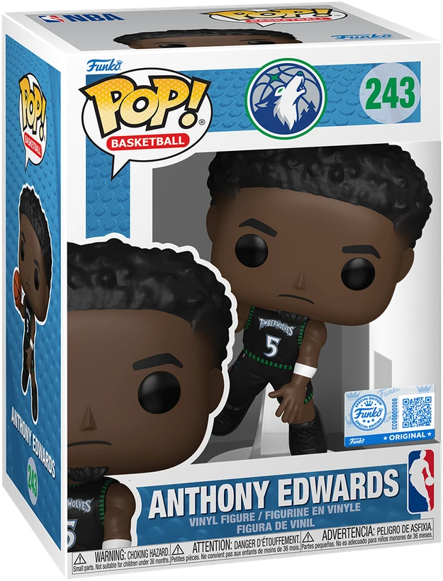 FUNKO POP! Timberwolves - A Edwards (TB)