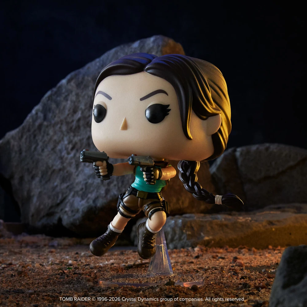 FUNKO POP! Vinilinė figūrėlė: Tomb Raider - Lara Croft (30th Anniversary), 10.7 cm