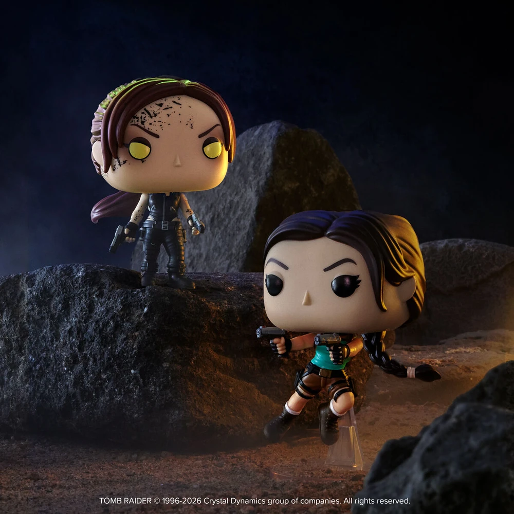 FUNKO POP! Vinilinė figūrėlė: Tomb Raider - Lara Croft (Doppelgänger), 10.2 cm