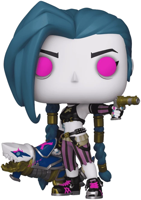 FUNKO POP! Vinilinė figūrėlė: Arcane League of Legends - Jinx, 9 cm