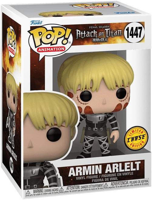 FUNKO POP! Vinilinė figūrėlė: Attack of Titan - Armin Arlert